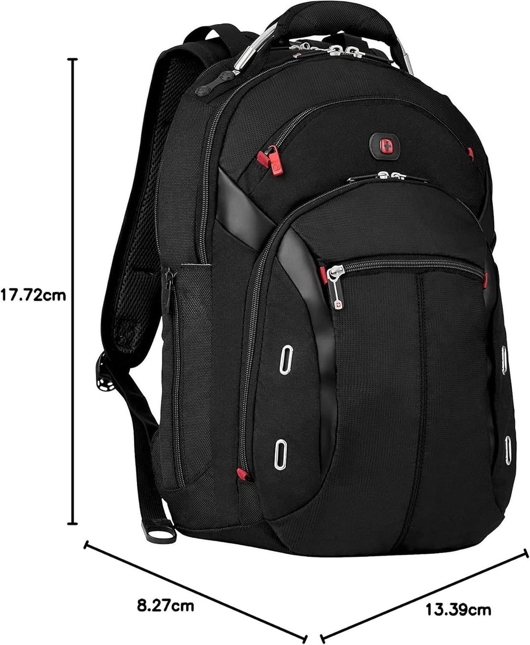 WENGER Gigabyte Laptop-Rucksack für MacBook Pro 15 Zoll, Fach für iPad, Organizer, 17 l, Damen Herre