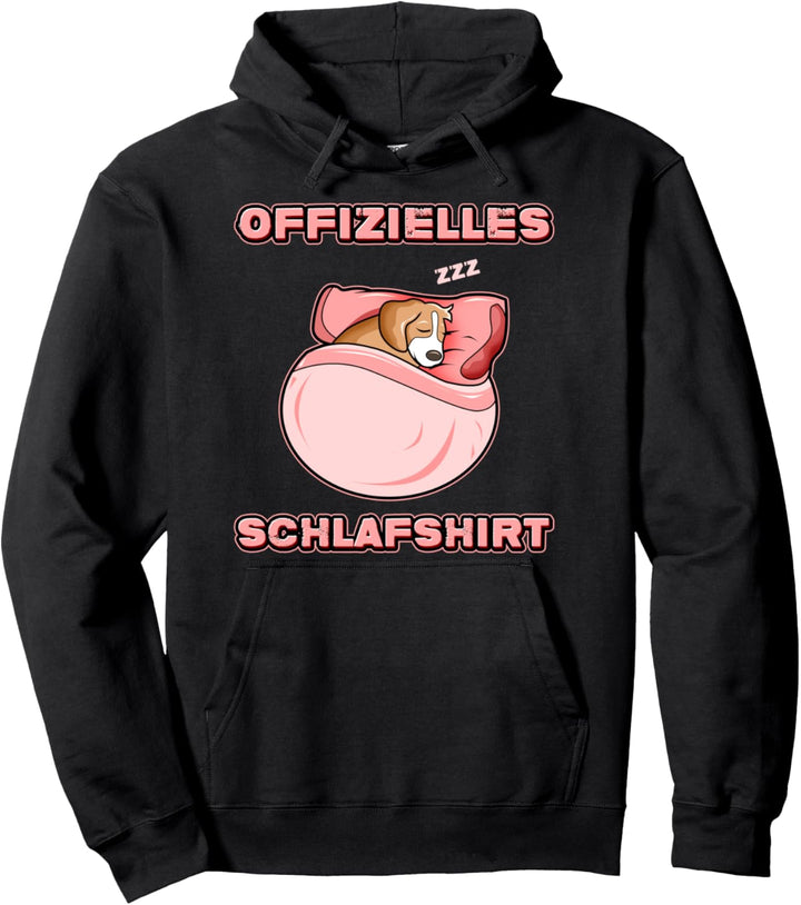 Offizielles Schlafshirt Hund Schlafanzug Hunde Pyjama Hunde Pullover Hoodie