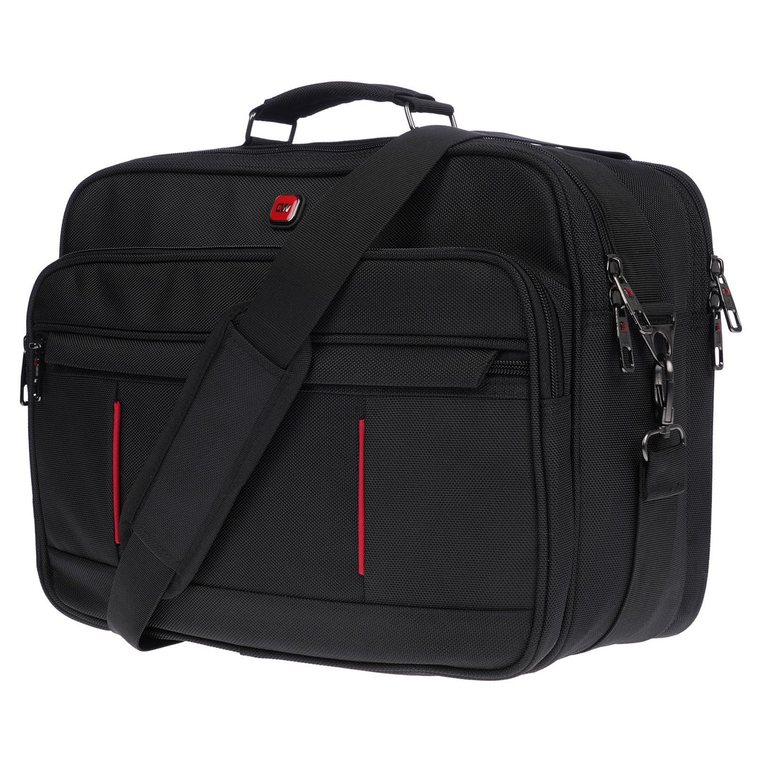 Christian Wippermann Hochwertige Flugbegleiter Arbeitstasche Herrentasche Bordcase Trolley XL Kreuz