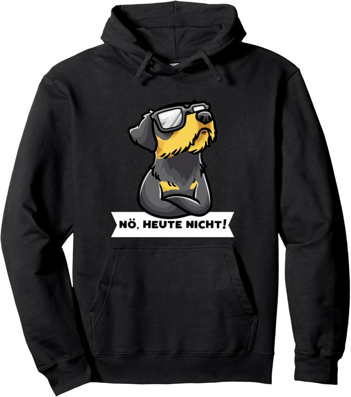 Sturer Deutscher Jagdterrier Hund lustig Hundebesitzer Pullover Hoodie