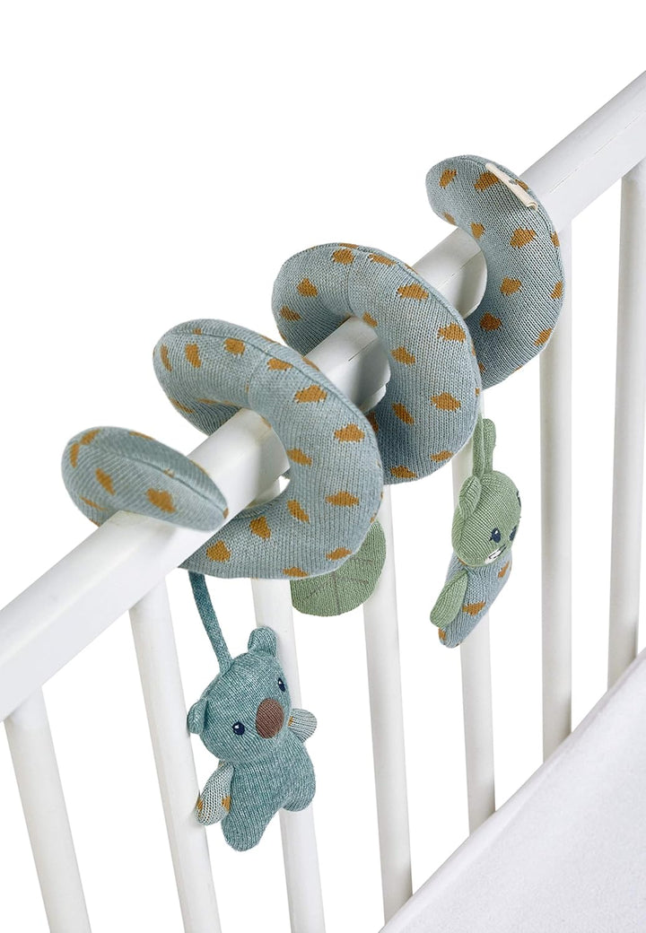 Sterntaler 6612170 Stay TRUE to nature Spielzeugspirale, Hase Kinni und Koala Kalla, Alter: Für Baby