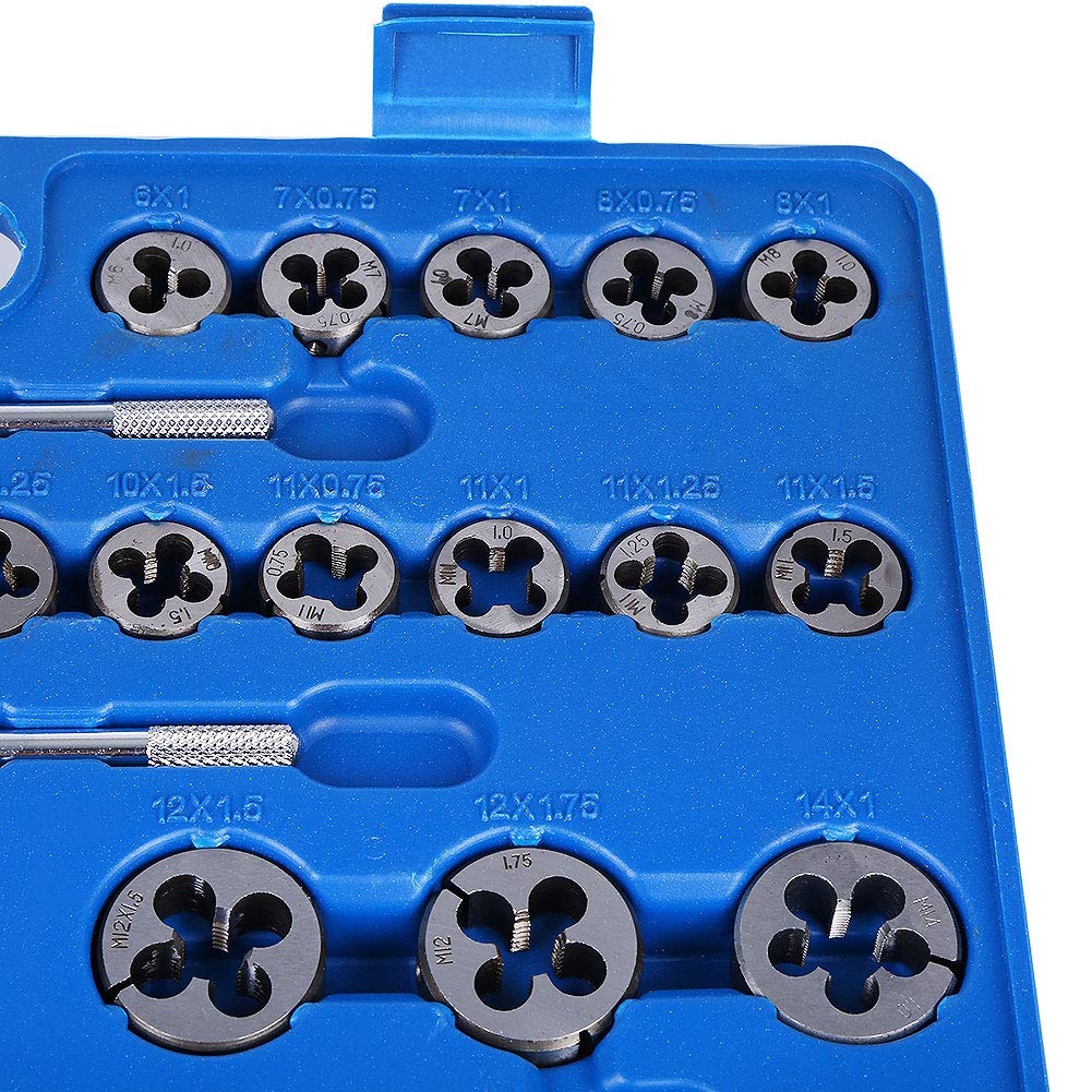 Gewindeschneider und Gewindeschneider Set M2-M18, 110 Stück / Set M2-M18 Professionelle Gewindebohre