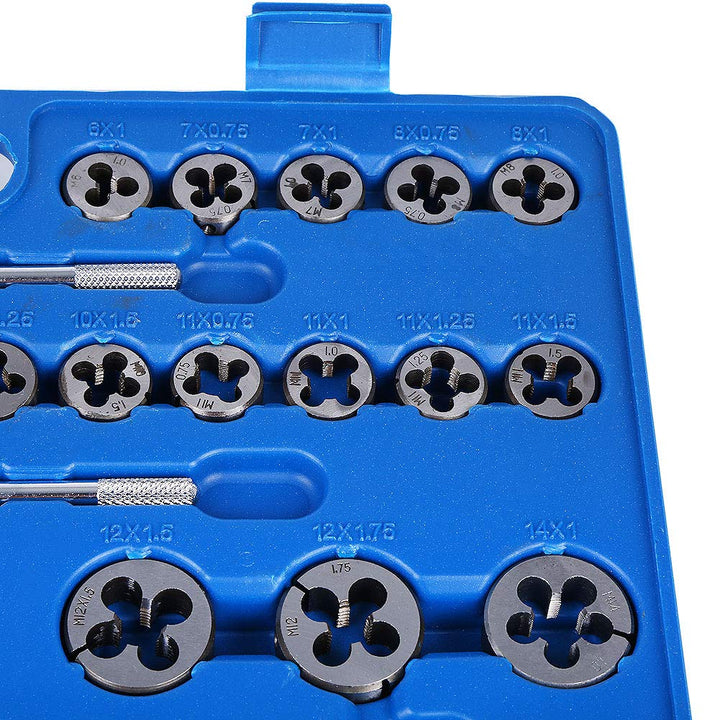 Gewindeschneider und Gewindeschneider Set M2-M18, 110 Stück / Set M2-M18 Professionelle Gewindebohre
