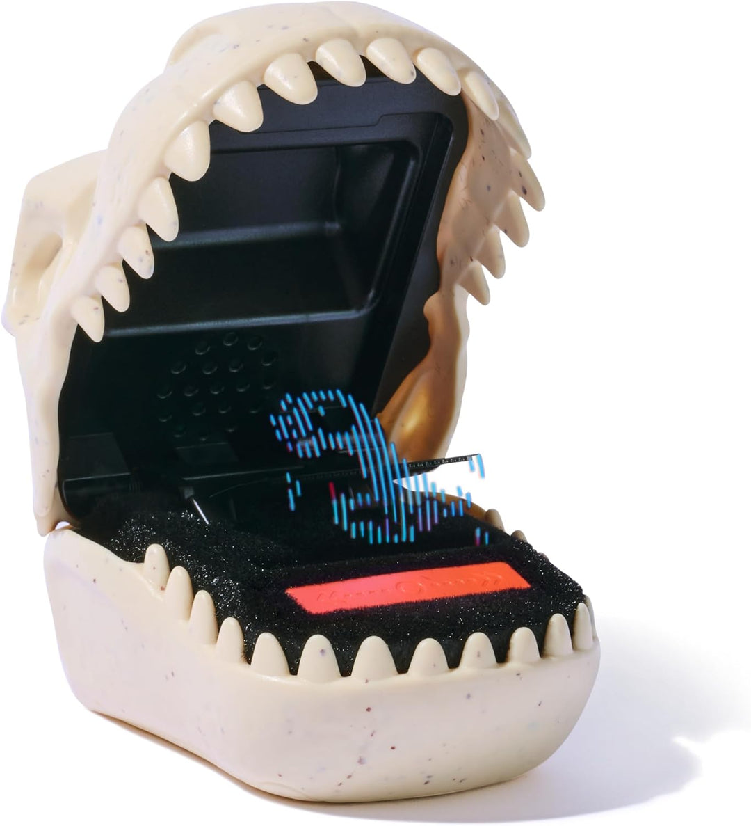 Bitzee Jurassic World – Interaktives Dino-Spielzeug im T-Rex-Design, mit 25 virtuellen Dinosauriern,