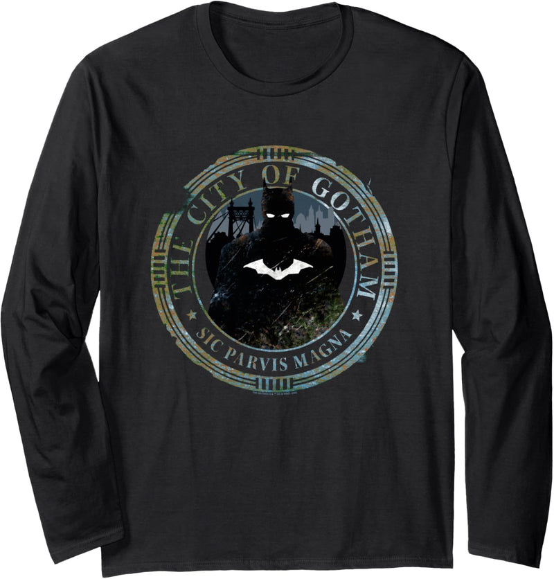 The Batman Gotham Seal Langarmshirt