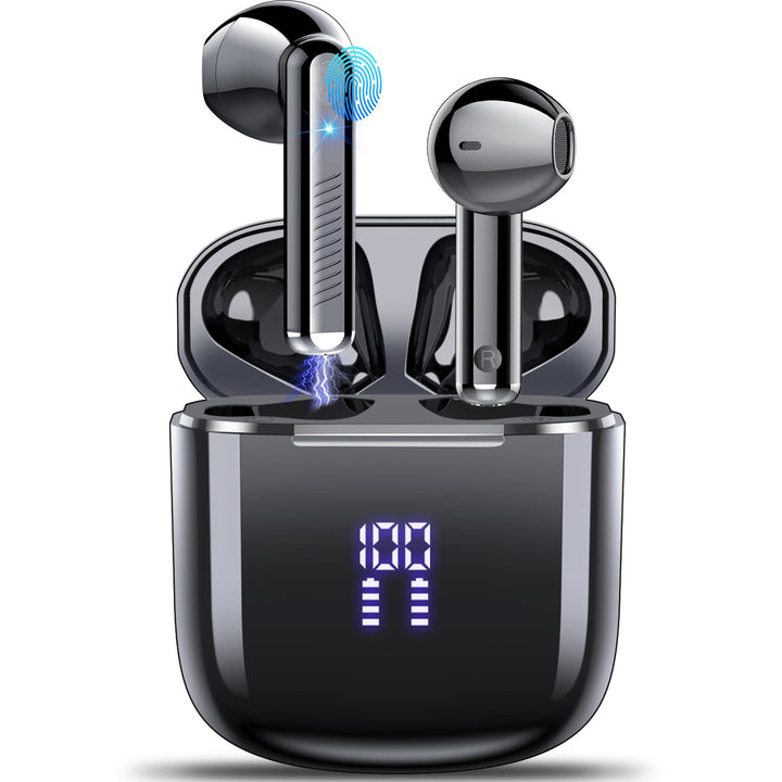 OYIB Bluetooth Kopfhörer, 2024 In Ear Kopfhörer Kabellos Bluetooth 5.3 Kopfhörer mit ENC Mic, 25 Std