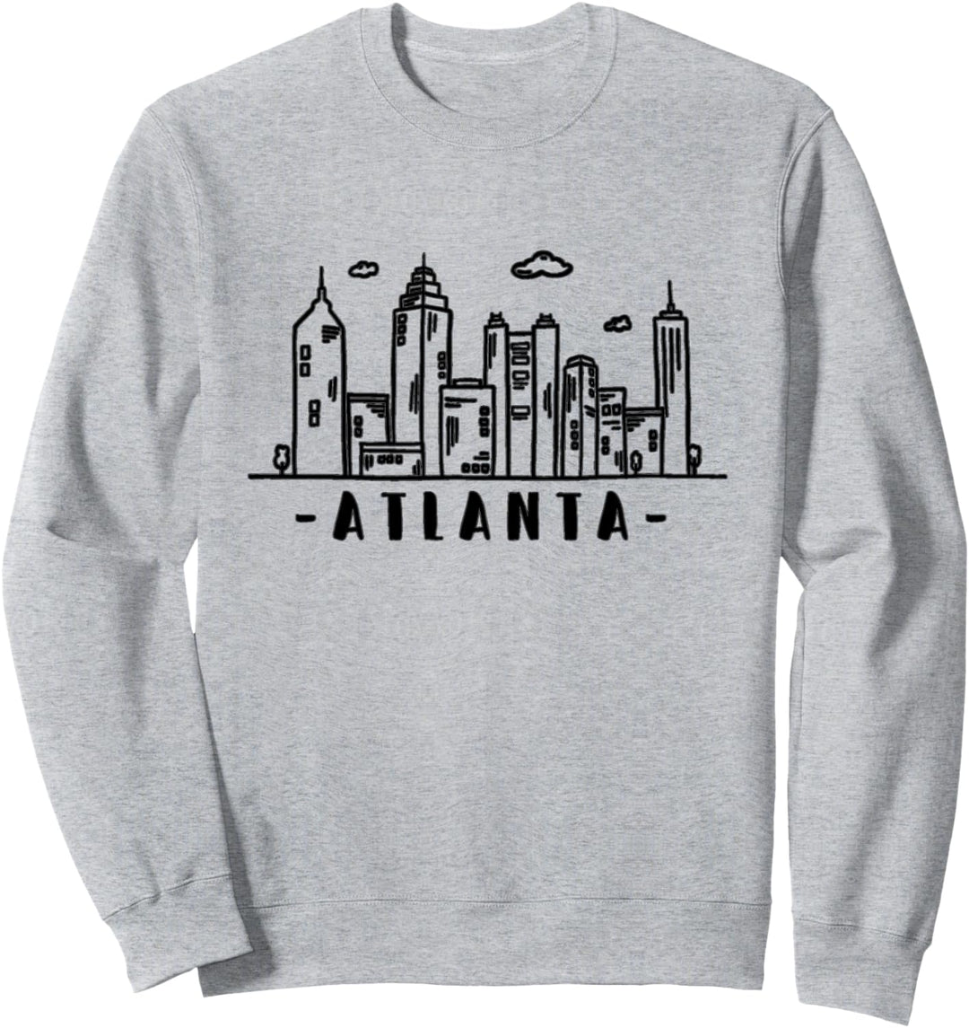 Atlanta Georgia Skyline ATL Sweatshirt