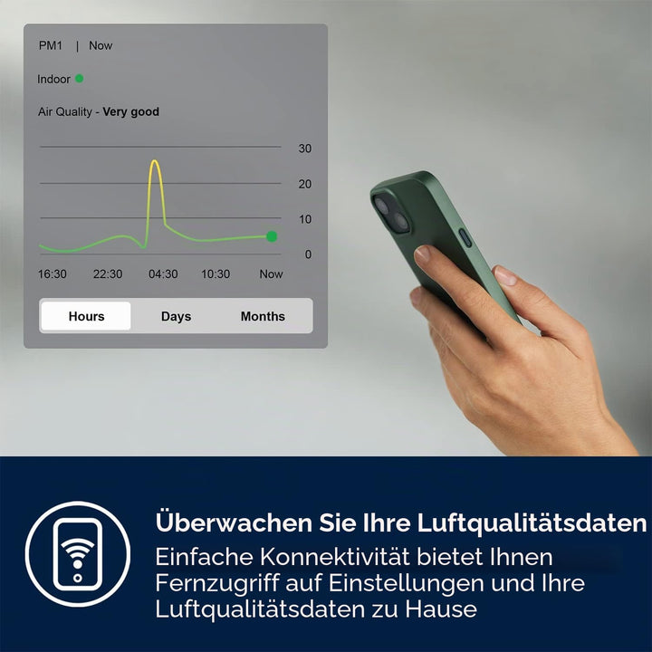 Electrolux Pure 500 Luftreiniger Modell EPO50371UG, Wi-Fi, 3.5 kg, leise um 20 dB, reinigt die Luft