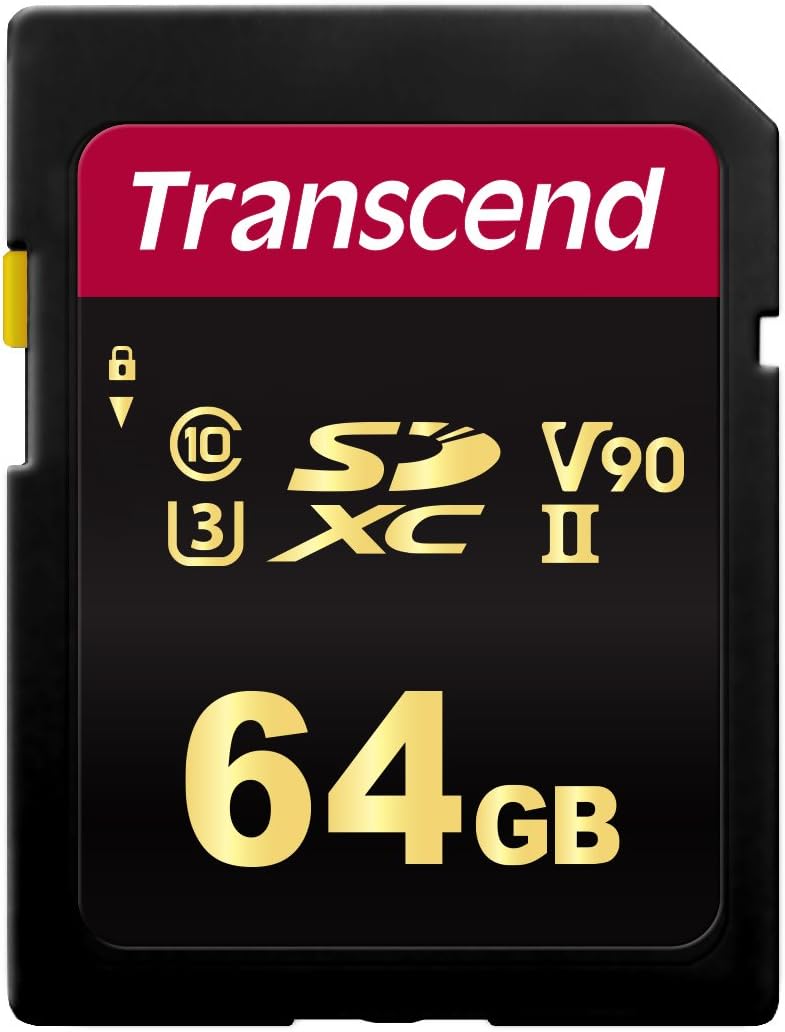 Transcend 64 GB SDXC/SDHC 700S Speicherkarte TS64GSDC700S / bis zu 285 MBs lesen und 180 MBs schreib