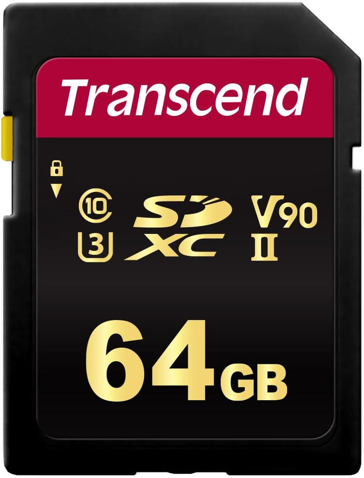 Transcend 64 GB SDXC/SDHC 700S Speicherkarte TS64GSDC700S / bis zu 285 MBs lesen und 180 MBs schreib