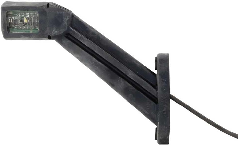 HELLA - Umrissleuchte - LED - 12/24V - Kabel: 800mm - Stecker: AMP - 2-polig - rechts/seitlicher Anb