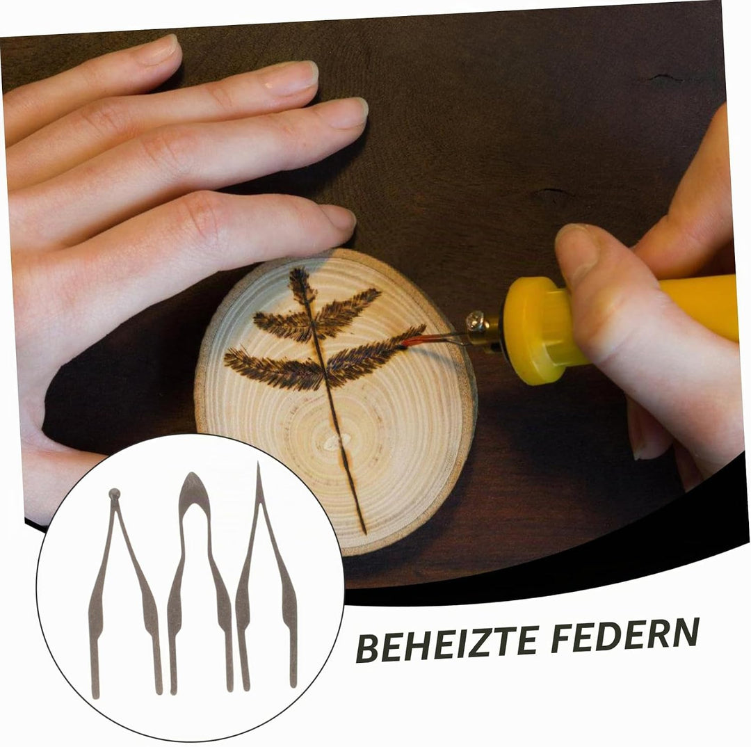 6 Stk Pyrograph-stiftspitze Werkzeug Ersatz Für Pyrographie-spitzen Bausatz Für Holzverbrennung Holz