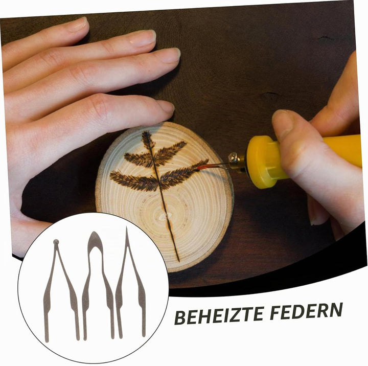 6 Stk Pyrograph-stiftspitze Werkzeug Ersatz Für Pyrographie-spitzen Bausatz Für Holzverbrennung Holz