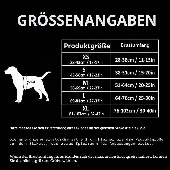 Truelove No Pull Hundegeschirr, reflektierendes Hundegeschirr für Hunde, verstellbare weich gepolste