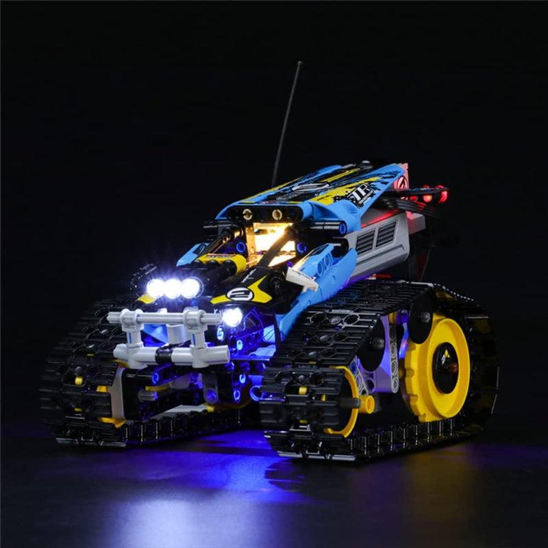 GEAMENT LED Licht-Set Kompatibel mit Lego Ferngesteuerter Stunt-Racer (Remote-Controlled Stunt Racer