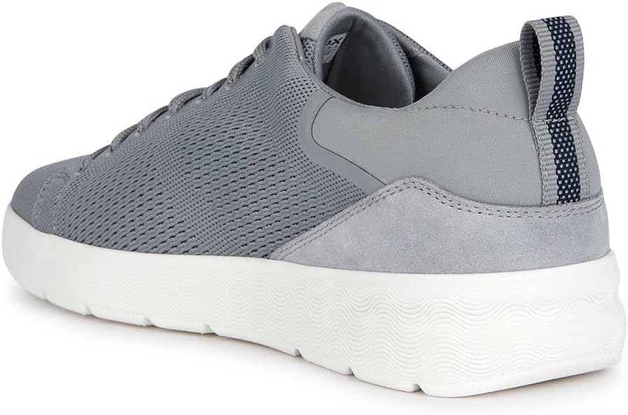 Geox Herren U Spherica Ec4 Sneaker 41 EU Lt Grey, 41 EU Lt Grey