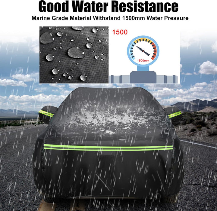 Autoabdeckung Wasserdicht Ersatz für Skoda Kodiaq 2016-2023, Auto Abdeckplane Autogarage Autoplane G