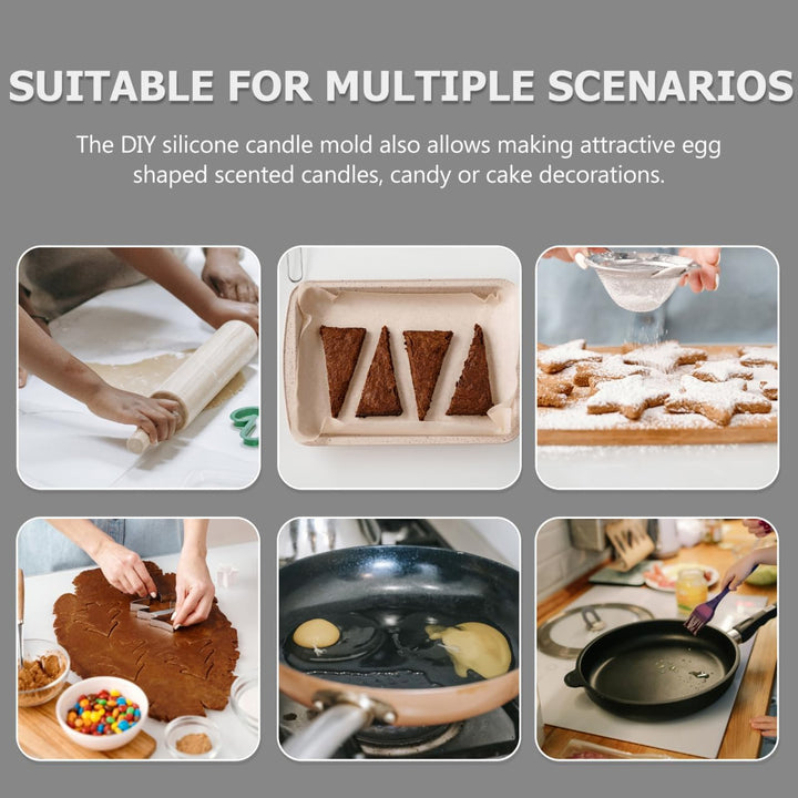 Mini Kastenform für 8 Kuchen Kohlenstoffstahl Kuchenform Antihaftbeschichtet Backform Brotbackzubehö