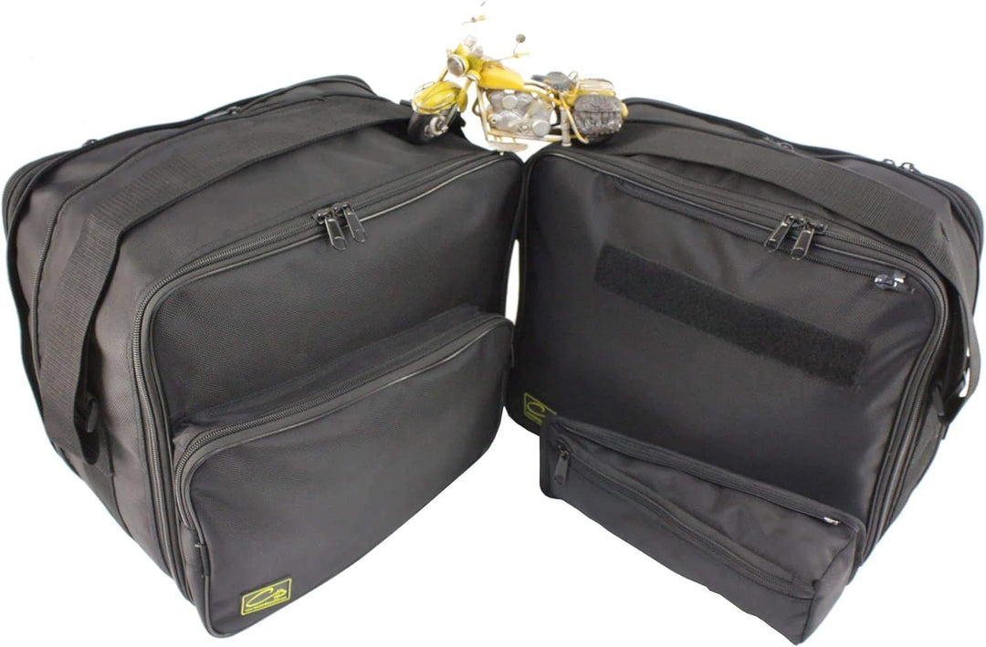 made4bikers Promotion-Bag: Komplettset Innentaschen TopCase UND Koffer passend für BMW R1250GS R1250