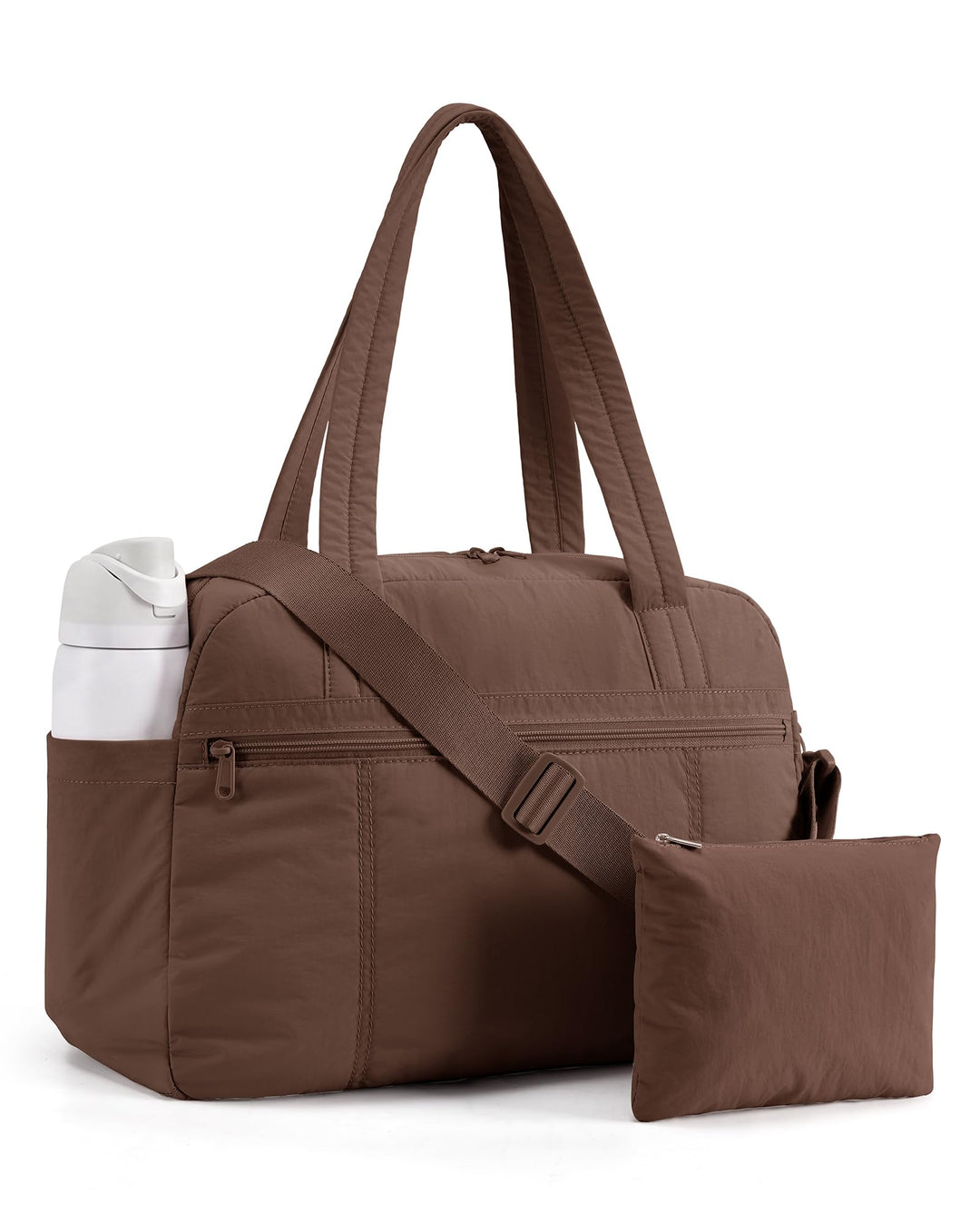 LIGHT FLIGHT Reisetasche Handgepäck, Sporttasche Damen Kliniktasche Geburt | 42x19x30cm, Trolley-Auf