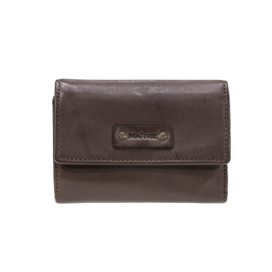 Maitre steinbach doris purse mh12f 14X10 Dunkelbraun, 14X10 Dunkelbraun