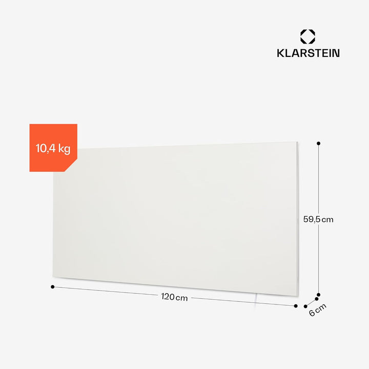 Klarstein Infrarotheizung mit Thermostat, 720W Elektroheizung, Infrarotheizung zur Wandmontage, IR P