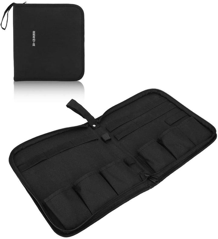 Fdit Garden Bonsai Tool Bag Organizer Pouch Halter für Mini-Gartengeräte im Innenbereich