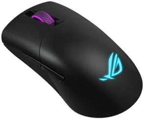 ASUS ROG Keris Wireless Gaming Maus (kabellos oder kabelgebunden nutzbar, 16.000 dpi, 400 ips, 1000H