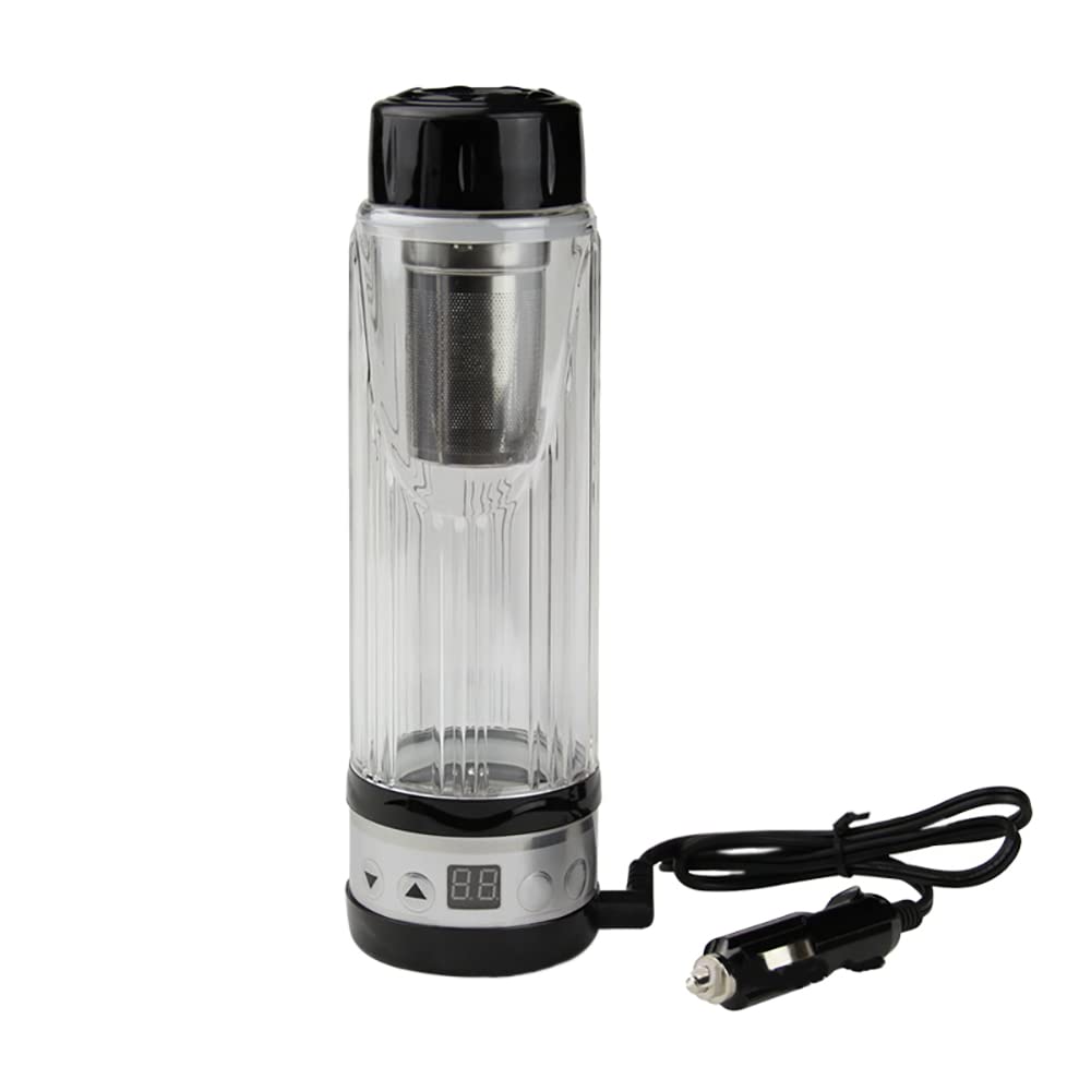 TOTMOX 420 ml Auto Wasserkocher 12/24V Reise Teetasse Wasser Heizung Thermobecher