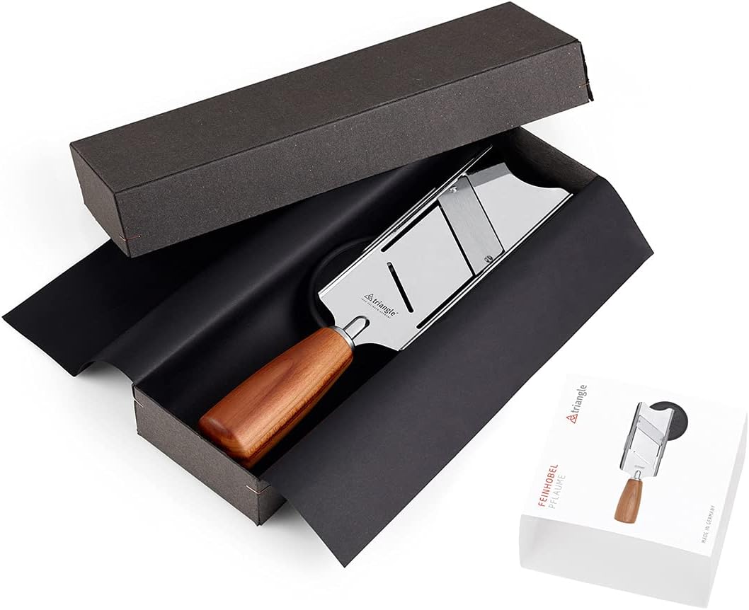 triangle 84 141 15 04_P Feinhobel Soul Trüffelhobel Pflaume Made in Solingen/Germany professionelle