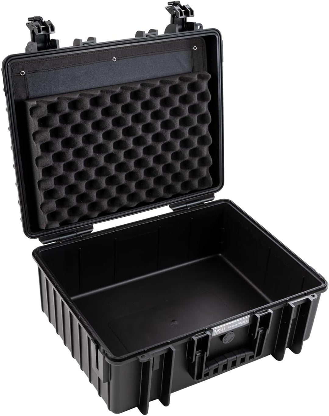 B&W Deckeltasche / Dokumententasche für deinen robusten - B&W Typ 4000 - Outdoor Transportkoffer