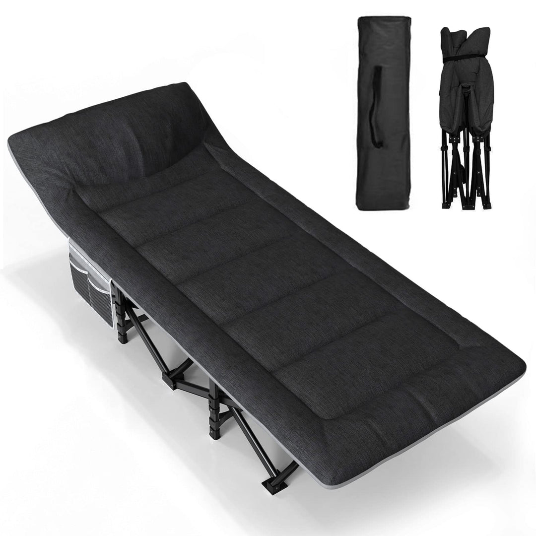 ATORPOK SHOP Campingbett feldbett klappbar, Extra Breit Faltbar Klappbett Feldbett Campingbett für O