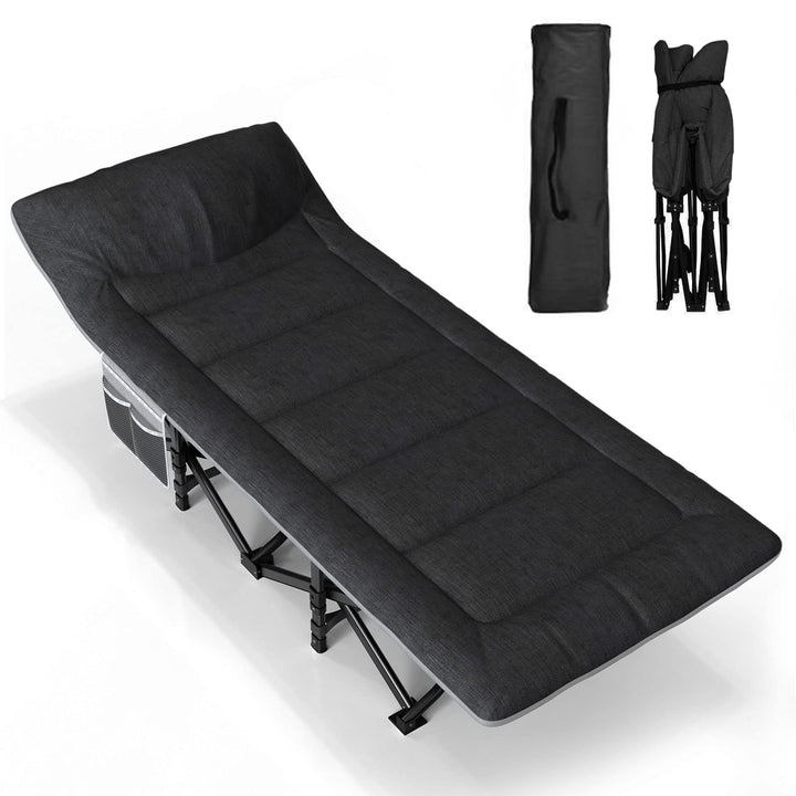 ATORPOK SHOP Campingbett feldbett klappbar, Extra Breit Faltbar Klappbett Feldbett Campingbett für O