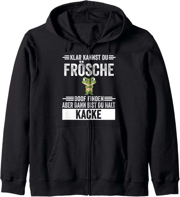 Frosch Kapuzenjacke