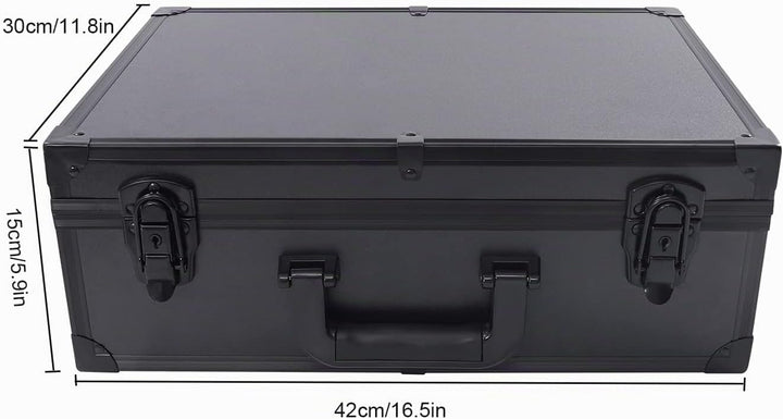 Reise Kosmetik Aufbewahrungsbox Make Up Box Schminkkoffer mit LED Licht Spiegel Kosmetische Organize