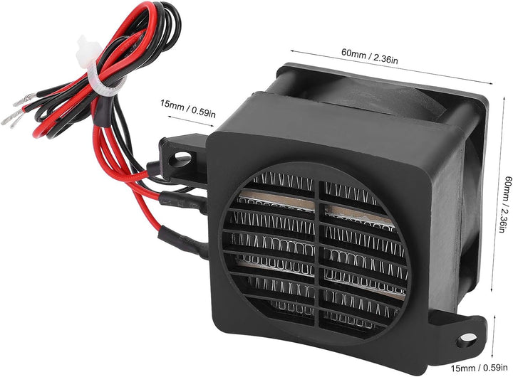 220V 300W PTC Heizung, Auto-Ventilator Luftheizung Konstante Temperatur Elektrische Keramikheizung m