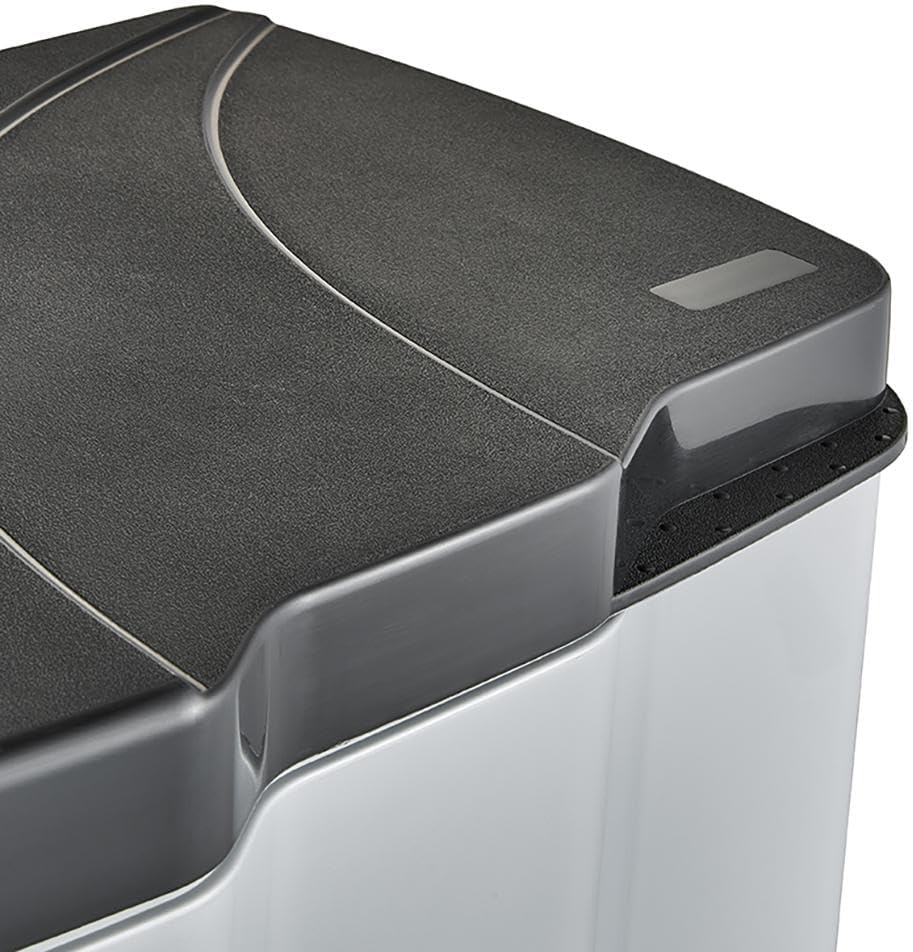 keeeper Treteimer mit 2 Abfallbehältern, 7 l + 15 l, Gunnar,