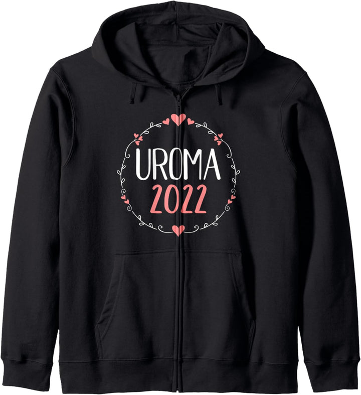Uroma 2022 Schwangerschaft verkünden Kapuzenjacke