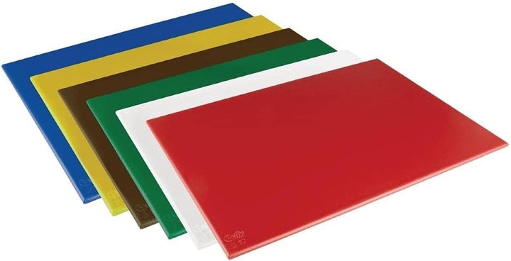 Hygiplas High Density Schneidebrett - gross, blaue Farbcodierung - Vorbereitung von rohen Fischprodu