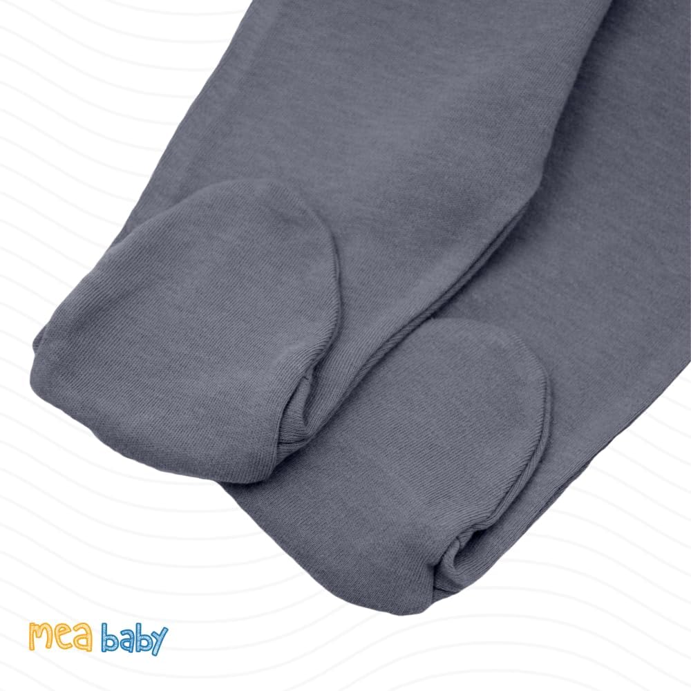 Unisex Baby Hose mit Fuss aus 100% Baumwolle im 5er Pack. Baby Stramplerhose mit Fuss. Babyhose mit