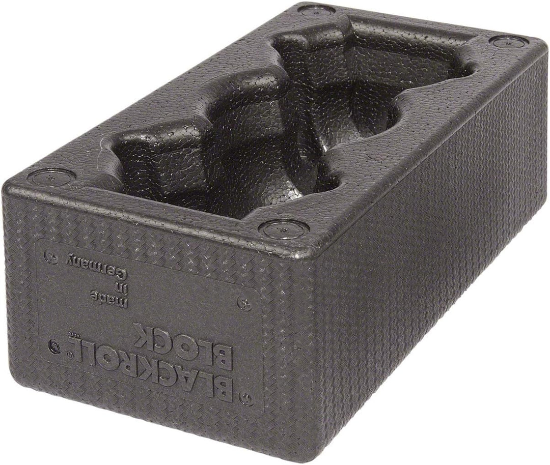 Blackroll Block DAS ORIGINAL Faszienrolle Aufbewahrung Zubehör, SCHWARZ