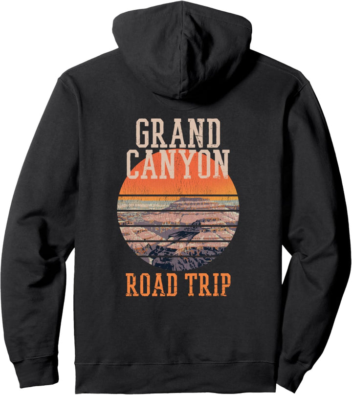 Grand Canyon Road Trip, Vintage Grand Canyon Pullover Hoodie