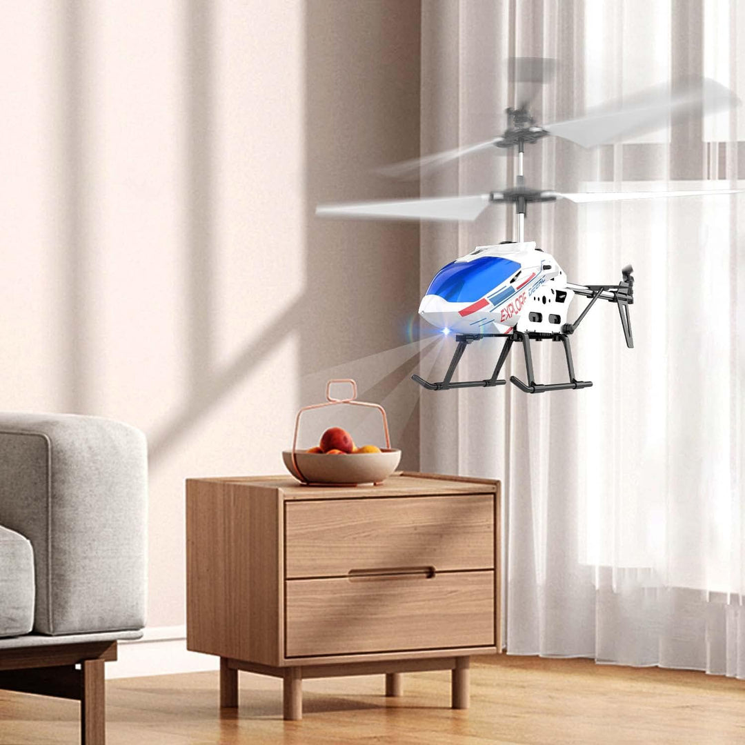 DEERC DE28 Hubschrauber Ferngesteuert,für Einsteiger,Indoor RC Helikopter Spielzeug mit LED-Beleucht