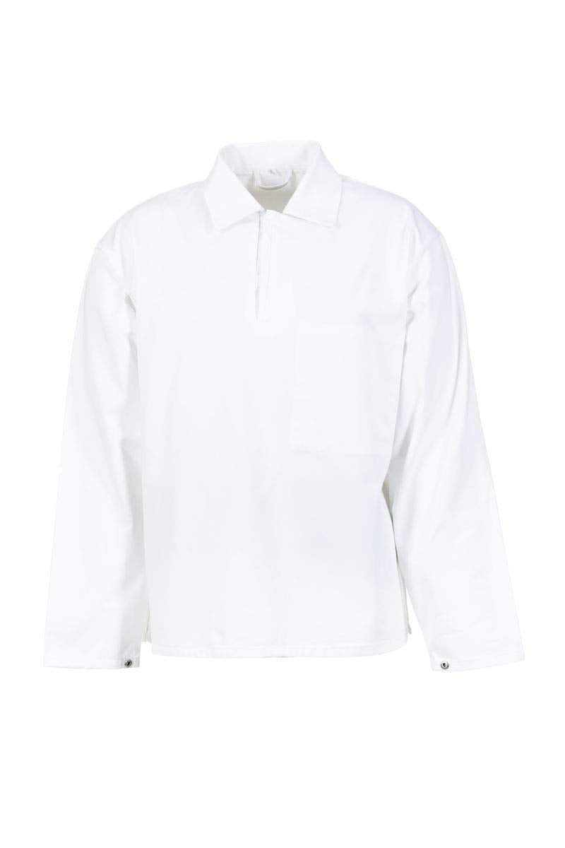 Planam Grösse XXL Damen Food Herren Schlupfhemd reinweiss Modell 5370 Reinweiss XXL, Reinweiss XXL