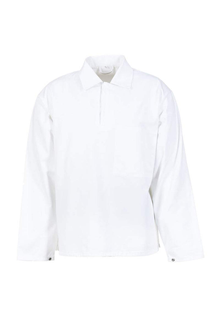 Planam Grösse XXL Damen Food Herren Schlupfhemd reinweiss Modell 5370 Reinweiss XXL, Reinweiss XXL