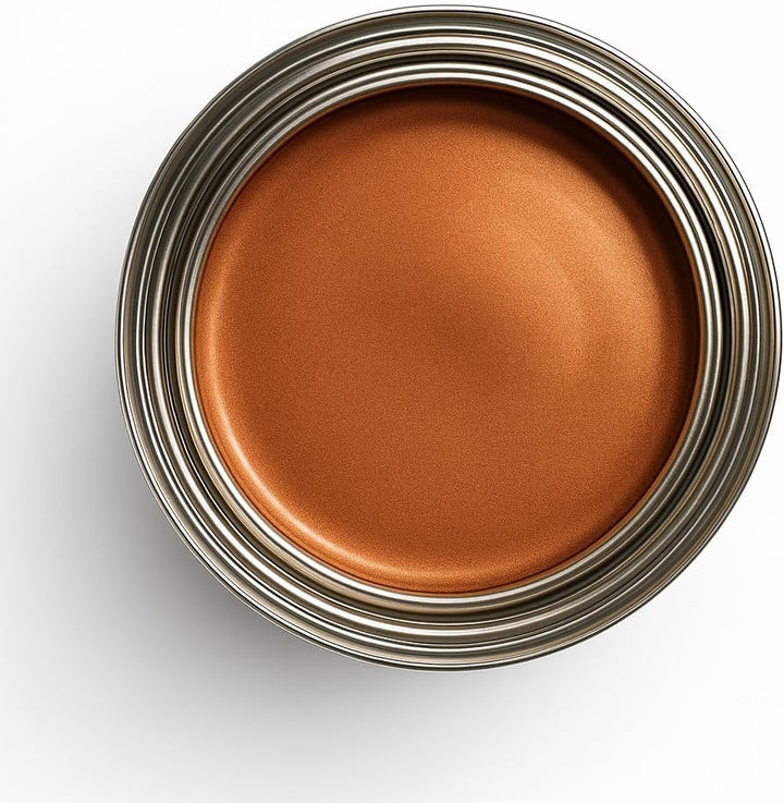 CAIRCON Metallschutzlack 3in1 Rostschutzfarbe Metalllack Aussen - Bronze 5L 5 l (1er Pack) Bronze, 5