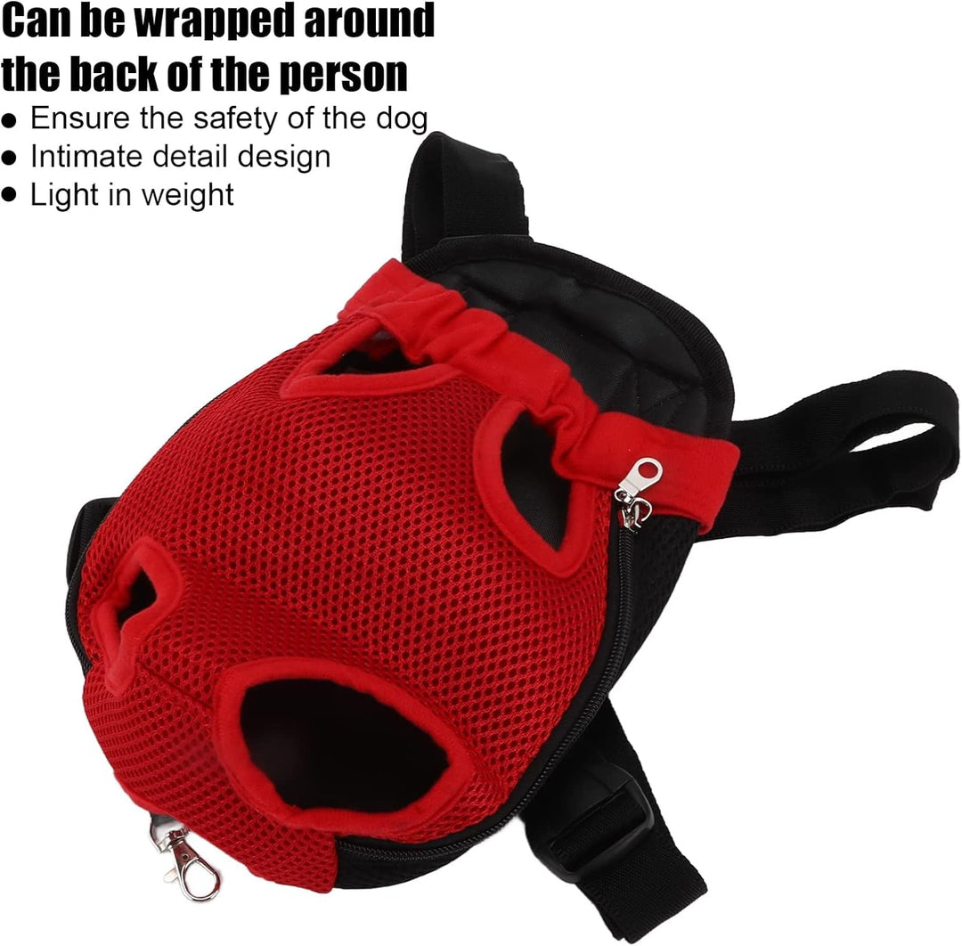Haustiertrage Rucksack Hundetrage Brusttasche Freihändige Brusttrage Vierbeinige Rucksacktasche für