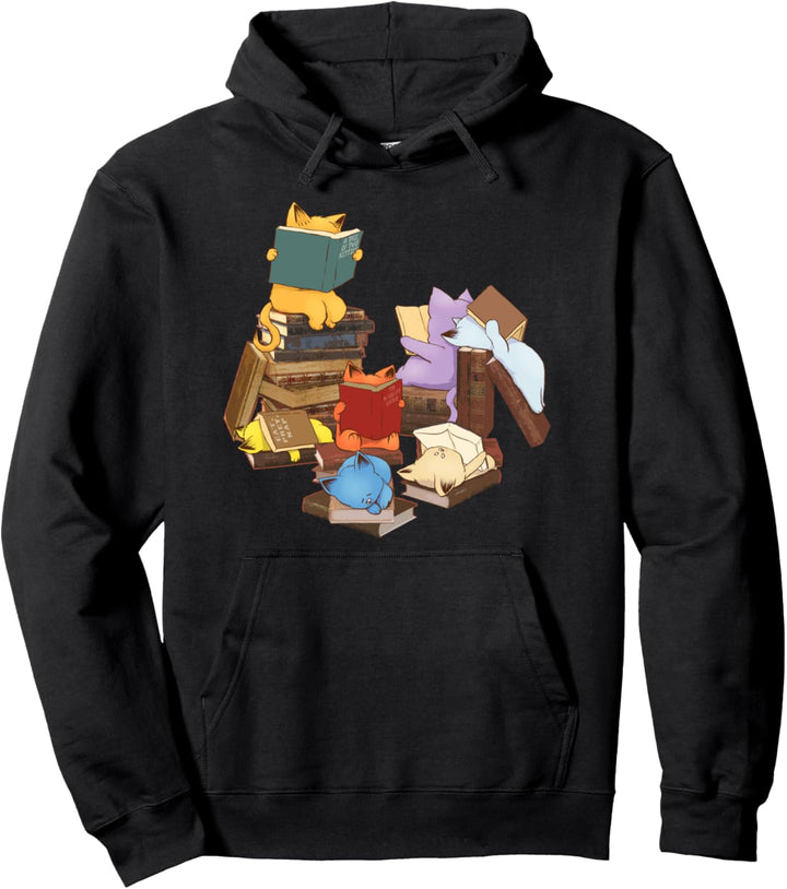 Kätzchen, Katzen, Buchclub Geschenk Pullover Hoodie