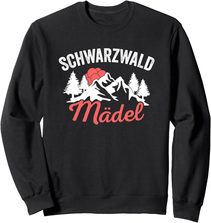 Schwarzwaldmädel Bild Schwarzwald Bollenhut Sweatshirt