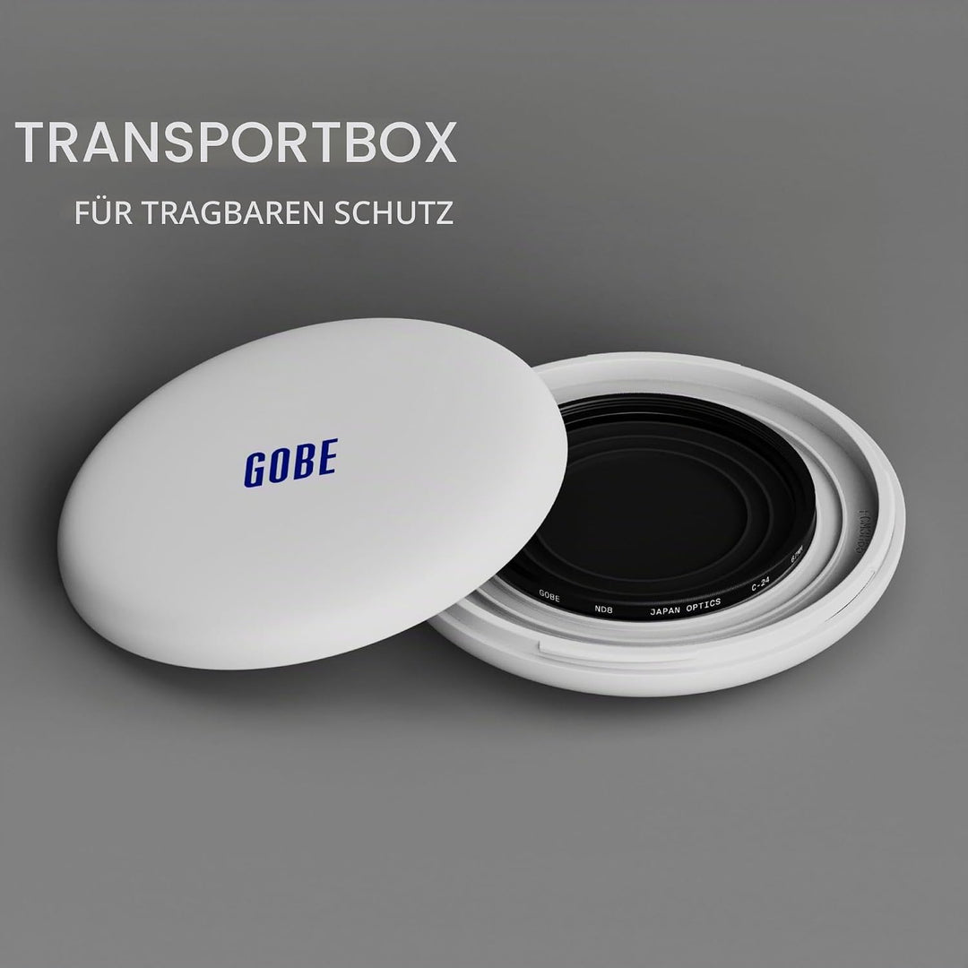 Gobe 40.5 mm Graufilter ND8 (3 Stop) ND Filter 40.5mm, 40.5mm